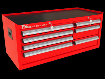 TRUCK trolley top unit with 7 drawers PNT-151-52