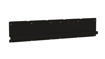 Halteleiste für 5 Sichtlagerkästen P3 ZW-P3-5