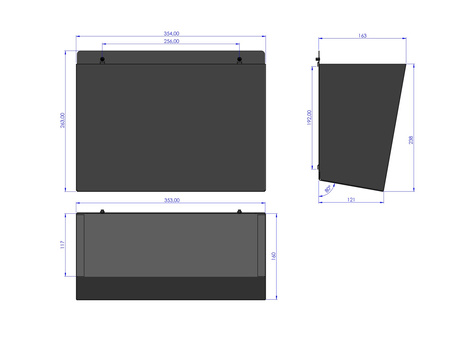Zawieszka pojemnik na butelki, aerozole ZWN-15