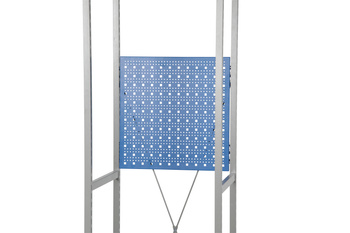 Tablica narzędziowa perforowana 500×500 mm do regału warsztatowego – Hyllo