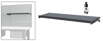 Półka 0,8 m do modułowych stołów warsztatowych C58BC – Beta C58MP-0.8M