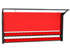 N-4-09-04 Tablica na narzędzia 920mm x 1920mm x 135mm z oświetleniem
