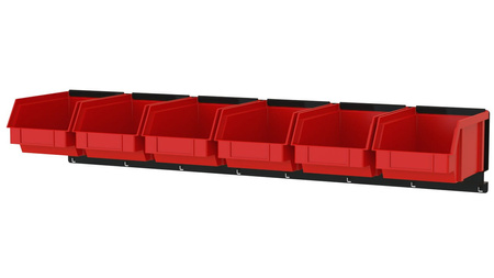 Listwa na 6 pojemników P3  ZW-P3-6