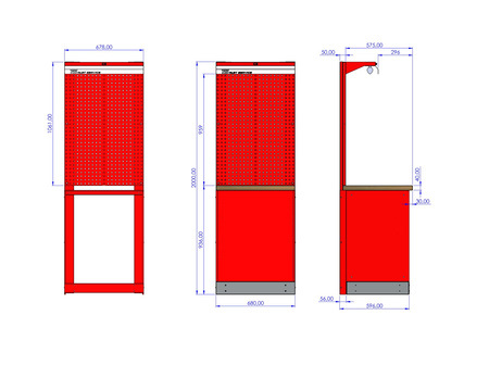 Tablica narzędziowa NT70-02
