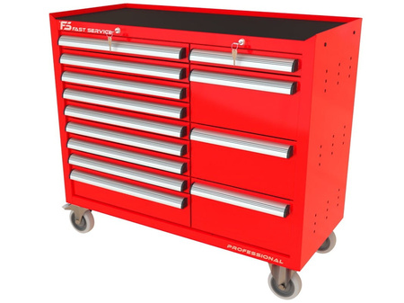 Wózek warsztatowy TRUCK z 13 szufladami PT-211-18