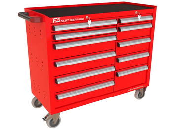 Wózek warsztatowy TRUCK z 11 szufladami PT-214-21