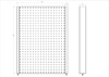 N-4-05-04 Tablica na narzędzia 830mm x 630mm x 80mm