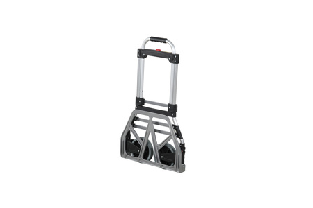Wózek ręczny aluminiowy składany 100 kg, lekki, niebieski – H-003B-1