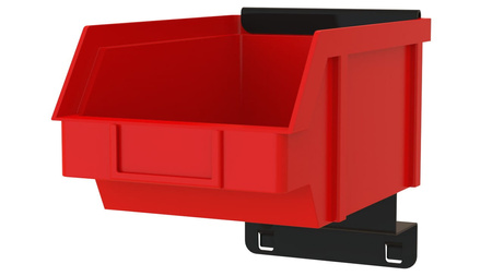 Bin rail for 1 P2 bin ZW-P2-1