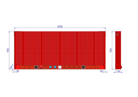 Tablica narzędziowa N223-02-E