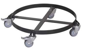 Wózek do transportu beczek, RAL 7016 VARIOfit sw-610.000/AG