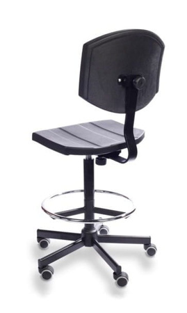 Krzesło przemysłowe PurActive H+RING WH PUR — ROSART