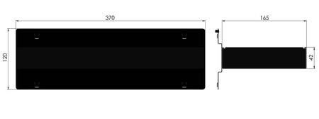 Tool hook for storing small parts ZWN-02