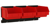 Bin rail for 3 P2 bins ZW-P2-3