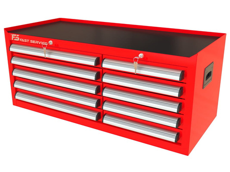 TRUCK trolley top unit with 10 drawers PNT-150-50