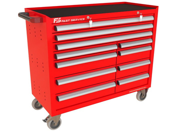 TRUCK workshop trolley with 11 drawers PT-273-73