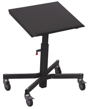 Stojak materiałowy jednostronnie nachylany, RAL 7016 VARIOfit sw-405.005/AG