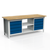 Stół 3-modułowy + 2 szafki WSZ-D +2 półki W-P1