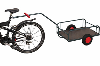 Przyczepa rowerowa bez burt VARIOfit zu-1382/AG