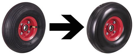 Dopłata za koła z pełnej gumy piankowej/komplet VARIOfit rsa-260.005