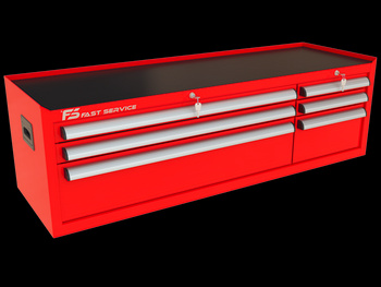 Nadstawka wózka MEGA z 6 szufladami PNM-153-53