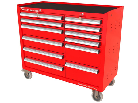 Wózek warsztatowy TRUCK z 12 szufladami PT-214-17