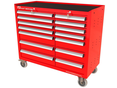 Wózek warsztatowy TRUCK z 14 szufladami PT-213-13