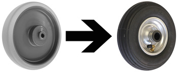 Dopłata za koła pneumatyczne/komplet VARIOfit rsa-200.003