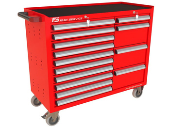 Wózek warsztatowy TRUCK z 14 szufladami PT-210-18