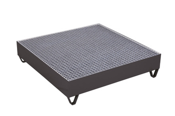 Wanna spustowa z kratą do 4 beczek 200 l VARIOfit aw-120.000/AG