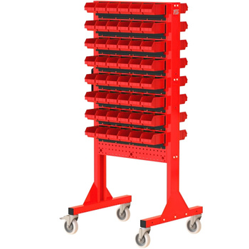 ST 70-22-P2 Stojak Narzędziowy w zestawie z listwami oraz pojemnikami