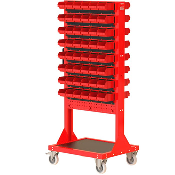 ST 70-21-P2 Stojak Narzędziowy w zestawie z listwami oraz pojemnikami