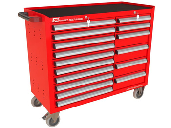 Wózek warsztatowy TRUCK z 16 szufladami PT-210-14