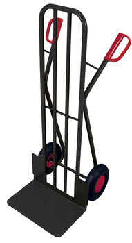 Taczka stalowa, duża łopata, RAL 7016 VARIOfit sk-710.213/AG