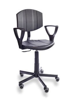 Krzesło warsztatowe Pur Active PD+ WH RKW-23