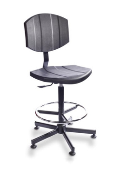 Krzesło warsztatowe Pur Active H+ RING RKW-21