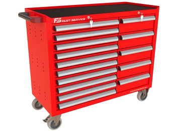 Wózek warsztatowy TRUCK z 15 szufladami PT-210-15