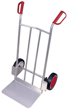 Taczka aluminiowa, duża łopata VARIOfit ap-710.206