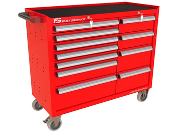 Wózek warsztatowy TRUCK z 11 szufladami PT-219-23