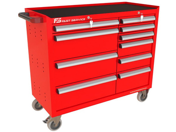 Wózek warsztatowy TRUCK z 10 szufladami PT-218-20