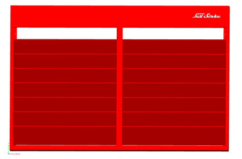 Tablica serwisowa na zlecenia - 7 rzędów
