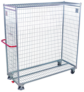 Wózek do komisjonowania, cynkowany VARIOfit sw-520.200