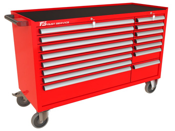 Wózek warsztatowy MEGA z 15 szufladami PM-216-19