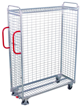 Wózek do komisjonowania, cynkowany VARIOfit sw-490.100