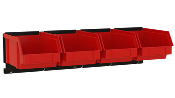 Listwa na 4 pojemniki P3  ZW-P3-4