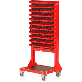 ST 70-11-P1 Stojak Narzędziowy w zestawie z listwami oraz pojemnikami