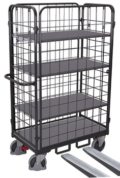 Dopłata za kieszenie do wideł z płaskownika, RAL 7016 VARIOfit zsw-000.210/AG