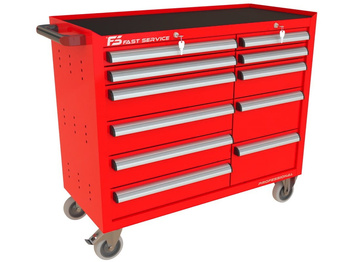 Wózek warsztatowy TRUCK z 11 szufladami PT-214-22