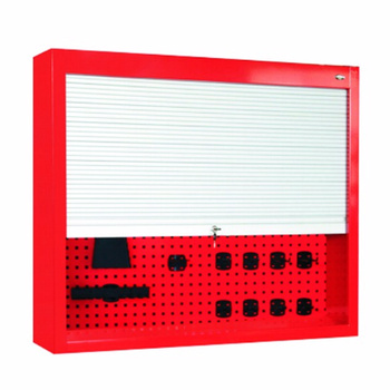 Gablota narzędziowa zamykana roletą PCV P-4-04-04