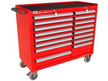 Wózek warsztatowy TRUCK z 16 szufladami PT-212-16